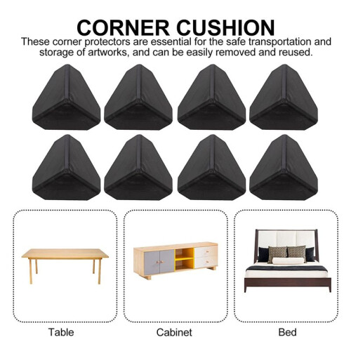 800 Pcs Shipping Box Corner Protectors Plastic Packaging  Protectors for Box Shipping 2