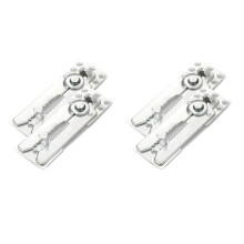 4 Packungen Schnittsofa-Steckverbinder, Metall-Schnittsofa Möbel-Steckverbinder Schnittverbinder für Schiebesofa
