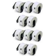 10 Roll for DK11208 Thermal Label 38mmx90mm Die Cut Labels DK-11208 DK 11208 Compatible for QL Printer