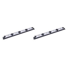 2X UTP 24 Port Rj45 Patch Panel Rack Cable Wall Mounted Bracket Connector Rack Tool Ethernet Lan Network Adapter CAT6