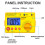 ALL SUN EM480B Audio Impedance Tester Portable CATIII Test Ranges 20/200/2000 Resistance Meter 1KHz Timer Function Data Hold 3