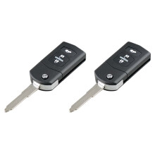 2X Car  Remote Key 3 Buttons 80-Bit 63 Chip Car Key Fob Fit for  2 3 5 6 RX8 MX5 433Mhz