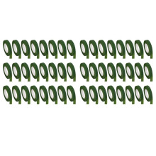 48 Rotoli Nastro Floreale Nastro Fiorista Stelo Avvolgente per Stelo Bouquet Avvolgente Composizione Floreale (1/2 Pollice x 30 Iarde)