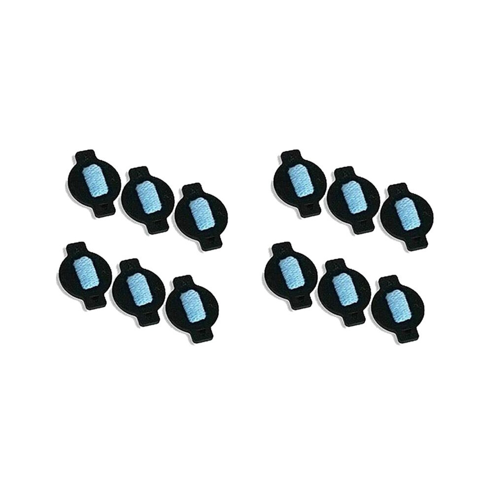Semoic 12Pcs Water Wick Cap Kit For Braava 380 380T 320 Mint 4200 4205 5200 5200C Robot Replacement Vacuum Cleaner Parts