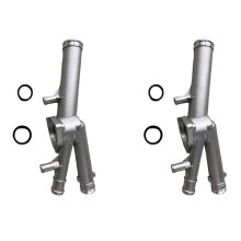 2X 03H121117A Alloggiamento Termostato per  Q7 per  CC   2007-2011 03H-121-117 Termostato Liquido di Raffreddamento Motore