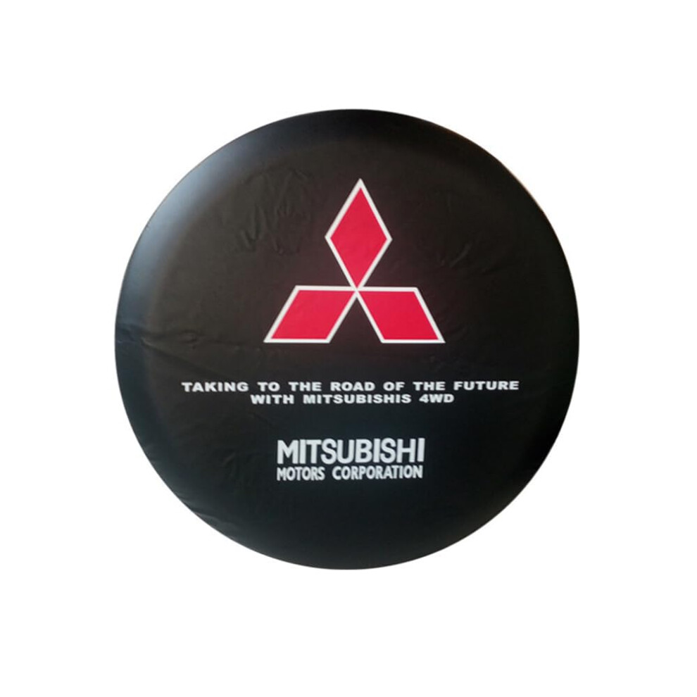 Spare Tire Cover For Mitsubishi Pajero V93 V97 20072023, 14In Waterproof Wheel Protector 9092120715613