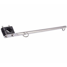 4Stück 14 Zoll Fahnen Stange Halter Edelstahl 7/8 Zoll 1 Zoll Rail Mount für Boot / Yacht
