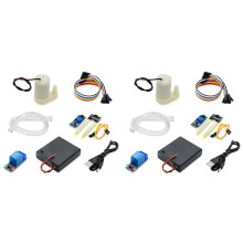 2Set Automatic Irrigation DIY Kit Water Pump Soil Moisture Detection Garden Drip Watering Watering Irrigation System