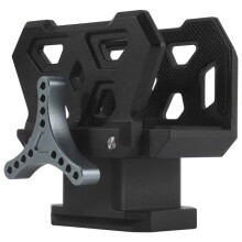 Professional Saddle Clamp Adapter Tripod Bracket Vise Clamp Outdoor Bracket Adapts to 3/8 Inch Thread Easy Installation