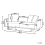 Beliani Sofa 3 Seater SVANEK Fabric Off-White 4