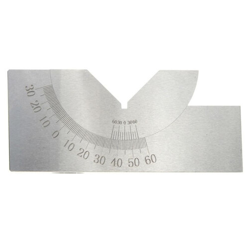 5pcs 75 X 25 X 36mm Precision  Adjustable Angle V Block Milling 0 Degree to 60 Degree 1