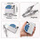 Retractable Plumb-Bob, Automatically Stretch  Stabilize Magnetic Plumb-Bobs Tool, Magnetic Retractable Plum-Bob 1PCS 7