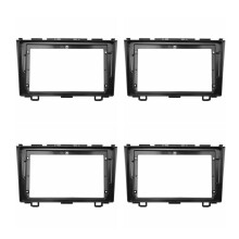 4X Car Radio Fascias for CRV CR-V 2008-2011 9 Inch Stereo Panel Dashboard Kit Refitting Installation Frame