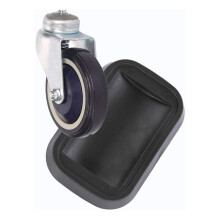 24PCS Bed Stopper & Furniture Stopper Caster Cups Fits to All Wheels of Furniture,Sofas,Beds,Chairs Prevents Scratches