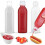 Krämflaskor för Kryddor, Pressflaskor för Såser, Dispenser för Olivolja, Ketchupflaskor, Press 12-Pack 17 Oz (500 Ml) 3
