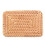 4X Hand-Woven Rectangular Rattan Wicker Basket Fruit Tea Snack Bread Picnic Cosmetic Storage Box S 5
