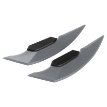 Universal Gray ABS Motorcycle Winglets for Electric Bike ATV ATV Compatibility