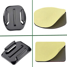 Helmet Accessory Kit 24 Surface Mounts + 24 Adhesive Stickers Stickers for Hero 7/6/5/4/3+/3 Hero Session SJ4000