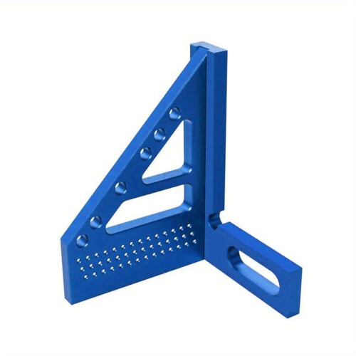 Versatile Aluminum Woodworking Square 90 Degree Protractor Simple Operate for Accurate Angles Measurements 2