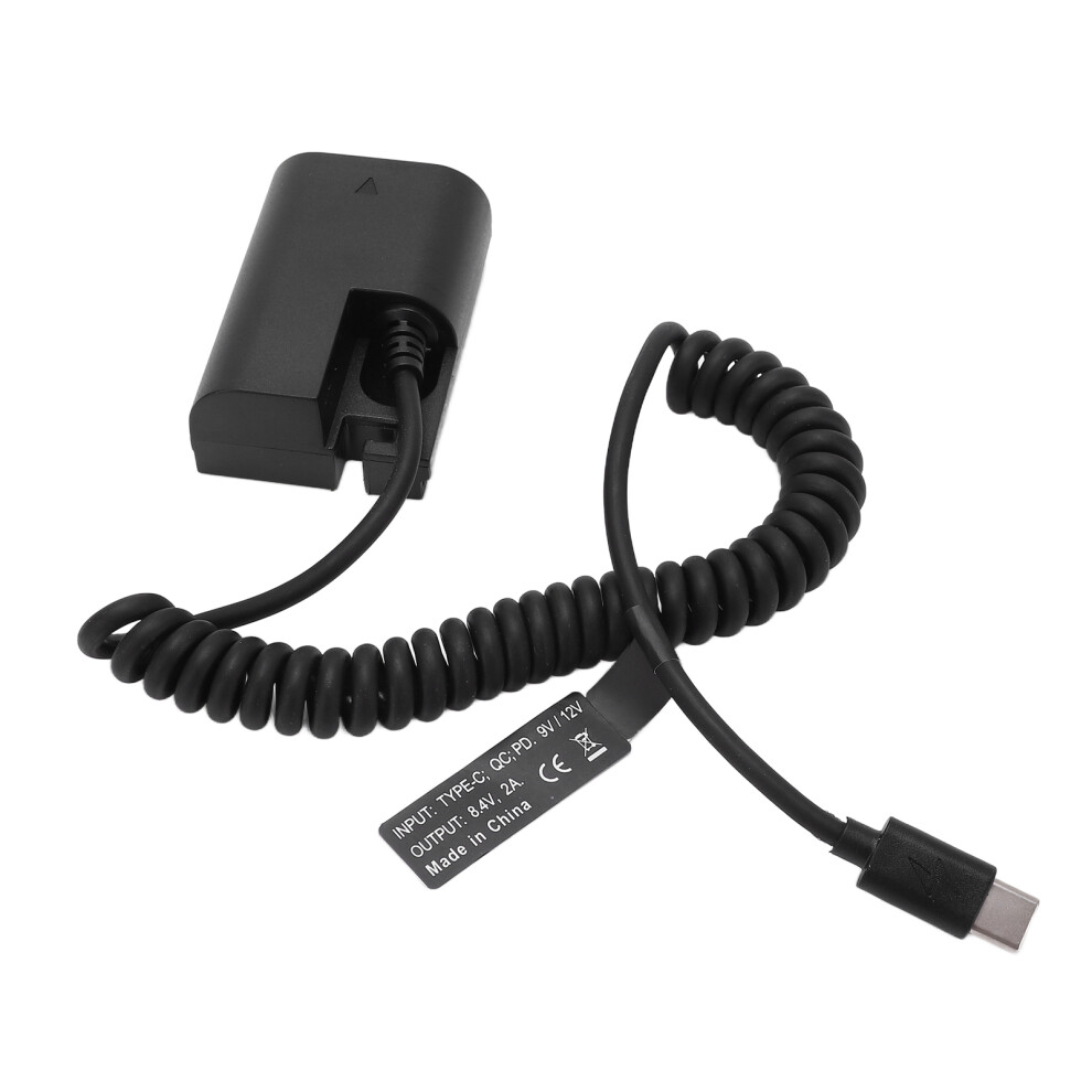 Type C Lpe6 Dummy Battery Dc Coupler For Dslr Cameras, 47G, 35-90Cm 4671390587707