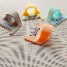 4pcs Sewing Finger Ruler for Even Stitches, Sewing Measuring Gauge, 2mm, 3mm, 4mm Quilting Templates Sewing Ruler