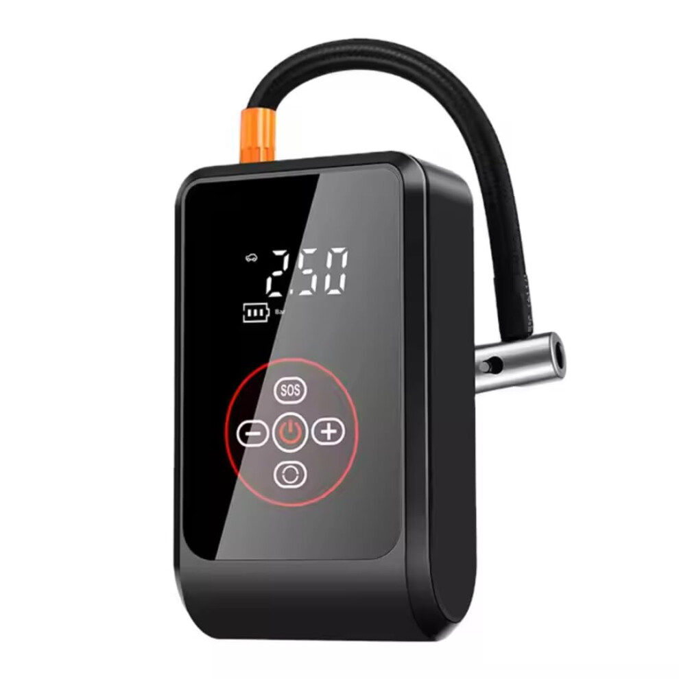 Portable Tire Inflator 150Psi Cordless Air Compressor With Lcd Digital Gauge And Auto Shutoff For Car, Bike, Motorcycle, Balls 9455672219976