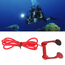 Aluminum Alloy Nose Clip with Silicone Pad for Swimming Diving 22g Red