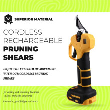 Brushless Electric Pruning Shears Garden Tool Pruner Cordless Garden Scissors Fruit Tree for 20V Battery