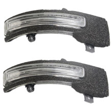 2X Left LED Rear View Mirror Turn Signal Light for Outlander 2013-2018 for Lancer 2016 8351A135