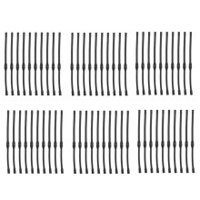 60X Black Fuel Hose Pipe for Chinese Chainsaw 4500 5200 45Cc 52Cc 58Cc MT-9999 Plastic Fuel Hoses Pipes Tool Part
