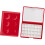 Multifunctionele Plastic Verf Organizer Box Draagbare 24-Rood 1 1