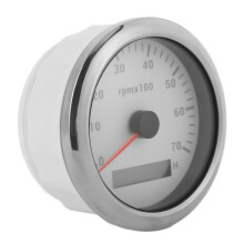 85mm Verstellbarer Tacho 0-7000 U/min 7-Farbige Hintergrundbeleuchtung für Auto & Boot