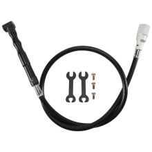 1Set Elbow Hand Piece+Shaft Use for 3mm Electric Grinder Transfer  Part