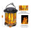Solar Flameless Lantern Light Hanging Dancing Flame Lantern Light Auto /Off Decorative Fire Lanterns 8