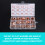 150pcs Copper Washer Combination Box Sealing Copper Gasket Metal Flat Washer Combination 2
