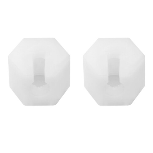 2 Set  Crystal 1.0 2.0 Nozzle Replacement Nuts Quick-Fit CO2 Connector, Safe Gas Seal 1