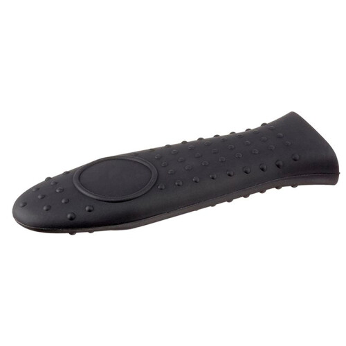 2X Silicone Hot Skillet Handle Cover Holder Black 2