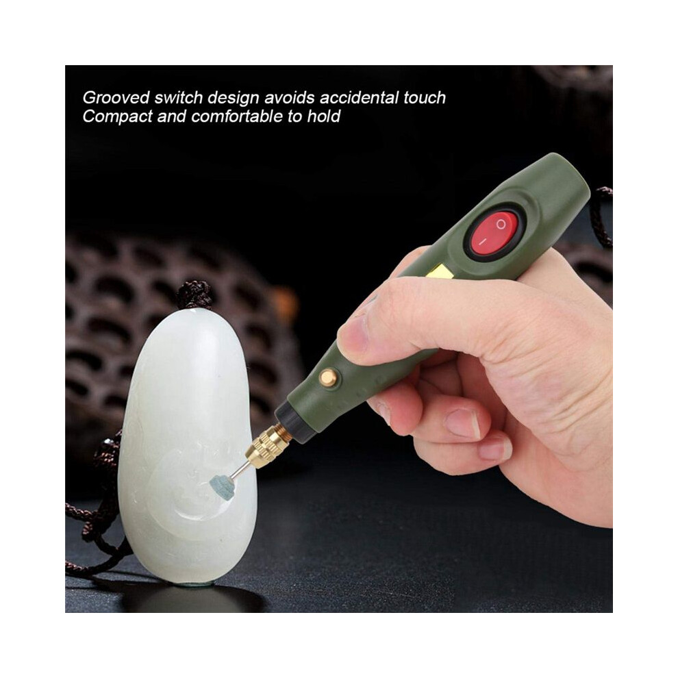 Electric Grinder Tool Kit Rotary Drill Speed Engraving Pen For Milling Polishing Drilling Cutting Engraving Eu Plug 4712259291738