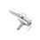 Tire Chuck Adapter with Secure Locking Quick Connect Nozzle for Vehicle Air Compressor Inflator 2
