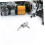 Tire Chuck Adapter with Secure Locking Quick Connect Nozzle for Vehicle Air Compressor Inflator 5