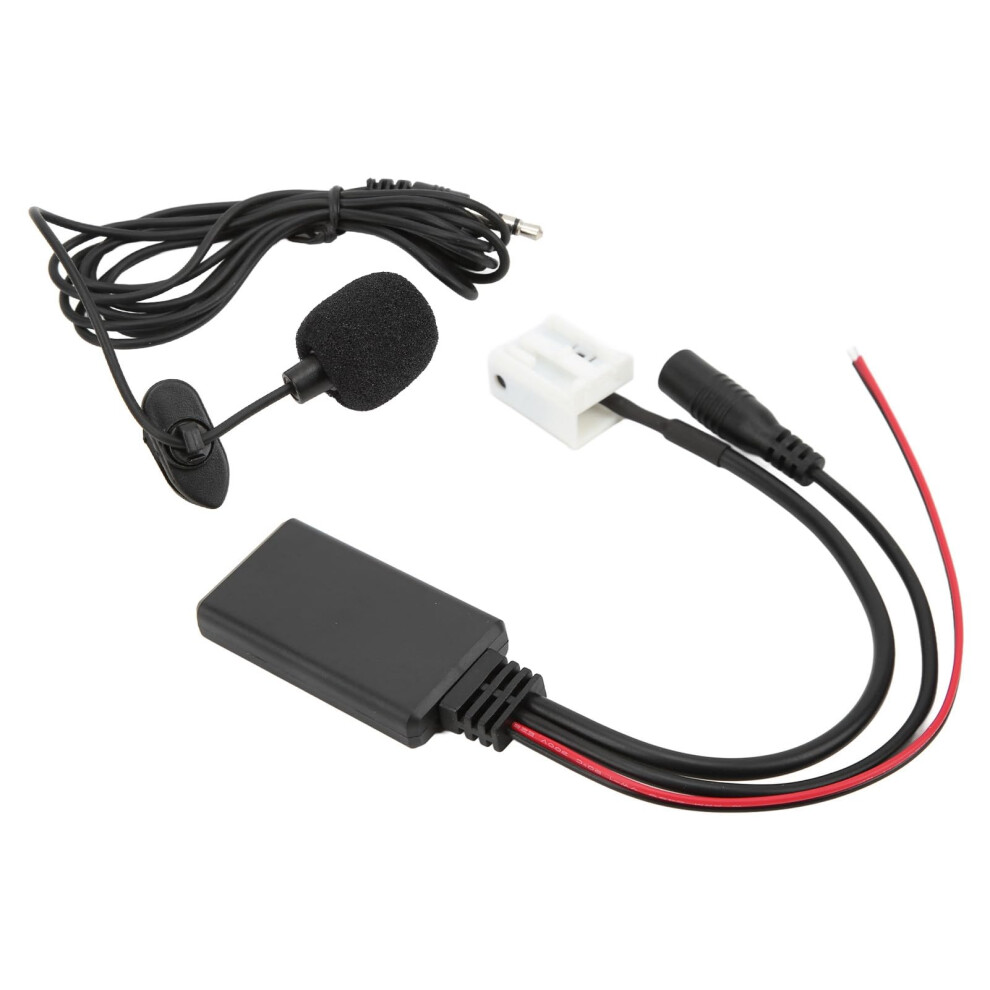 Bluetooth Car Adapter Aux Bluetooth Receiver For Peugeot Citroen Rd4 Radio, Wireless Music Streaming With Microphone, Durable Metal Build 9771547565925