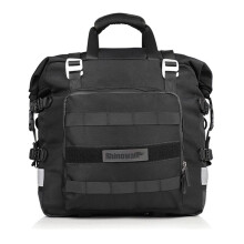 Rhinowalk Motorcycle Bag 20L Universal Side Saddle Bag with Removable Waterproof Inner Bag Outdoor Motorbike Luggage Black