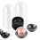 400 Pack Clear Plastic  Cupcake Container, Individual Packaging Treat Boxes with Dome Lids for  Muffin Macaron 2