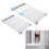 6 Pcs School Locker Shelf Organizer - Adjustable Locker Divider Mate Easy to Install for Extending Locker Use Space 3