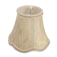 Set of 18 Chandelier Shades,ONLY for Candle Bulbs,Clip- Fitter Lamp Shades