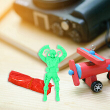 2X Plastic Ejecting Parachute Toy Outdoor Soldier Hand Throwing Parachute Toys for Children Boys Girls Gifts