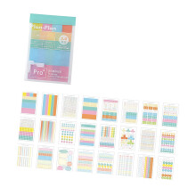 Colorful Adhesive Index Labels Adhesive Note Paper Memo-Green