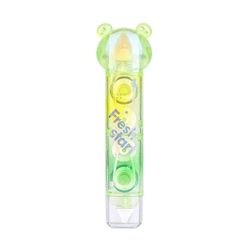 Smooth Correction Tape with Glues Dot for Easy Writing-Green