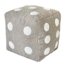 Stylish 30X30Cm Square Shape Pillow PP Cotton-Light Grey