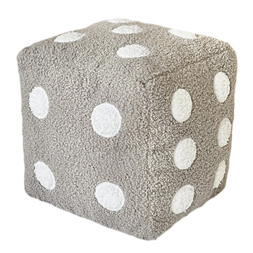 Stylish 30X30Cm Square Shape Pillow PP Cotton-Light Grey